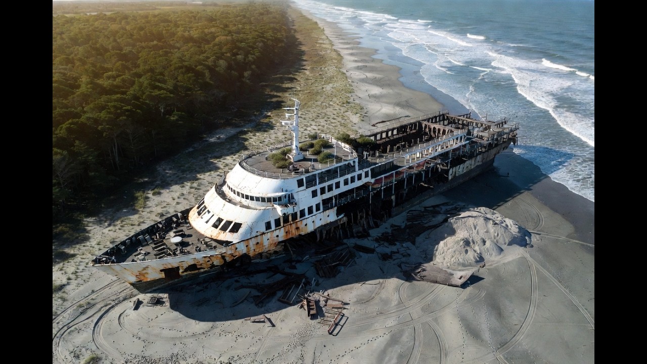 100 Year Old Abandoned Cruise Ship Transformed Into a Luxury Ocean Mansion