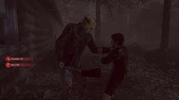 Friday the 13th the Game Part IV Jason Voorhess Higgins Haven Small Map 8/8 Kills No Survivors