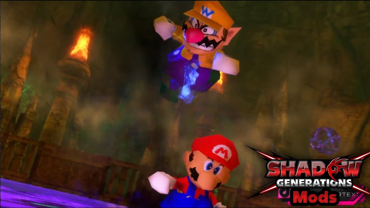 Mario Vs Wario | Shadow Generation Mods - YouTube