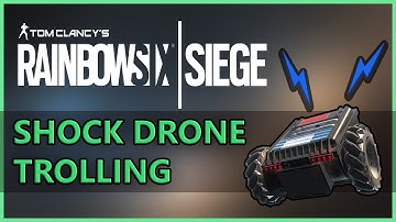 Twitch Shock Drone Trolling - Rainbow Six Siege Funny Moments