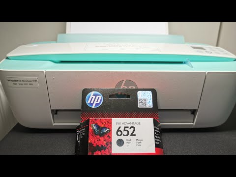 Αλλαγή δοχείων μελανιών εκτυπωτή,hp 3700 κ,α!Change printer ink cartridges