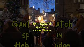 Giant Sasquatch Spotted in Hebden Bridge