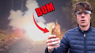 Vuurwerk Bom Afsteken Voor De 2K Subs