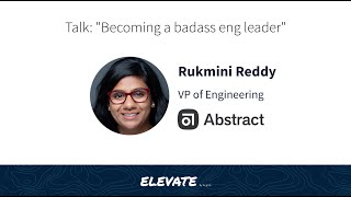 Elevate Conference — Rukmini Reddy, Abstracts VP of Engineering — Becoming a badass eng leader
Abstracts VP of Eng (Rukmini Reddy) walks your through 5 tried & tested lessons to elevate your career!
This is a talk from Elevate 2019, a one-day conference for engineering & product leaders to learn how to build & manage world-class teams. These talks are organized by Plato (www.platohq.com). Plato is on a mission to help engineering managers become great leaders thanks to a community of mentors from top companies such as Google, Facebook, Lyft, Slack, Trello, Netflix, Spotify, Digital Ocean, & Segment.
Sign-up to meet a mentor: https://www.platohq.com/
Or to become a mentor: https://www.platohq.com/become_a_mentor.html
#plato #platoelevate #platotalk #engineering #leadership Elevate Conference — Rukmini Reddy, Abstracts VP of Engineering — Becoming a badass eng leader