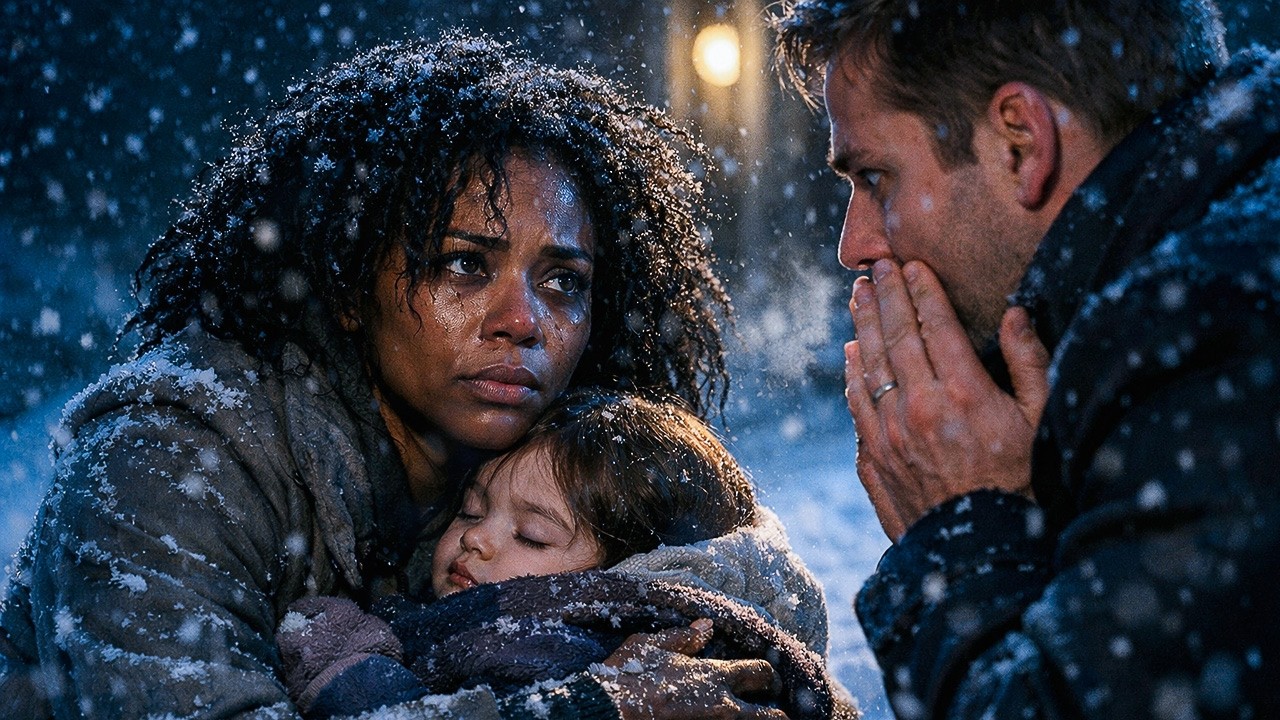 I Found My ExWife Sleeping In The Snow On The Coldest Night Of The Year—She Was Holding Our Daughter