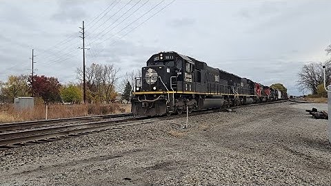 11/8/2025 Railfanning the CN Matteson sub + Rare I45 run on the IHB