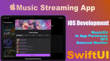 [LIVE] - SwiftUI Apple Music Streaming App Development. Introduction.