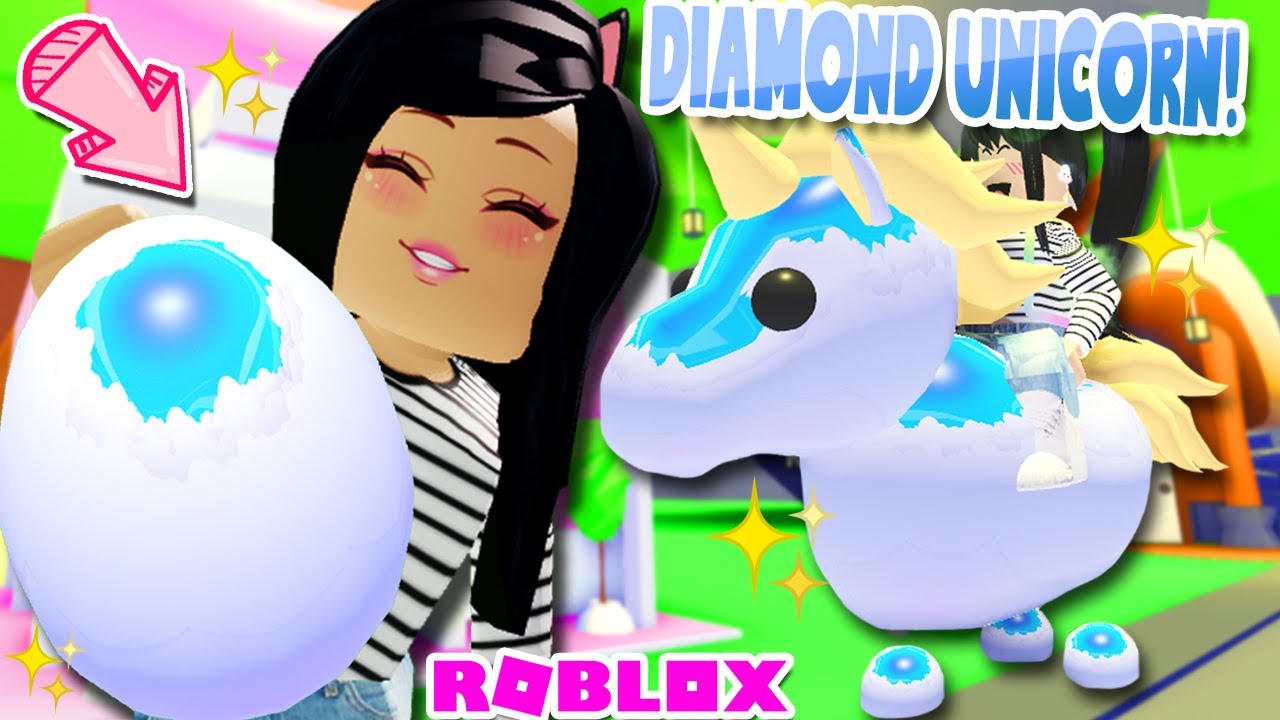I Can T Believe It S Real Diamond Unicorn Pet In Adopt Me Roblox Youtube - new pets update unicorns and more on adopt me roblox pets tab