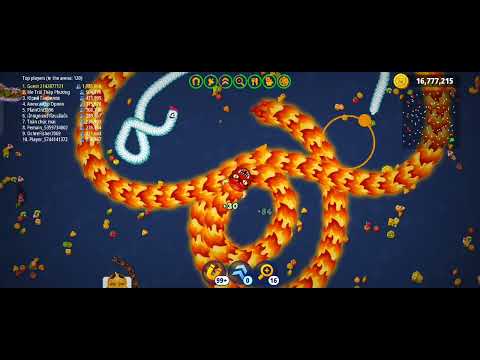 Worms Zone.io Monster Snake Vs Killer Slither Snake | Worms Zoneio Gaming