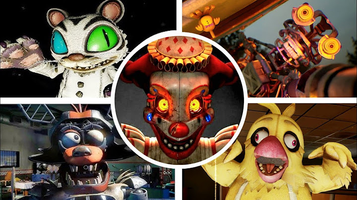 FNAF Secret Of The Mimic - All Bosses + ENDING 4K (Five Nights at Freddy's)