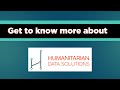 What is Humanitarian Data Solutions?