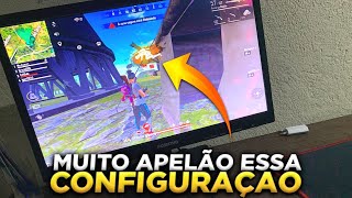 MELHOR CONFIGURAÇÃO PARA INICIANTE NO EMULADOR - FREE FIRE