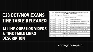 ap diploma c23 regular and supply time table released| ap diploma c23 3rd,5th sem time tables|