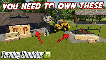Is een houtzagerij de investering in Farming Simulator 25 ECHT waard?