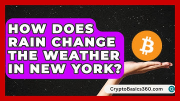 How Does Rain Change the Weather in New York? - Earth Science Answers