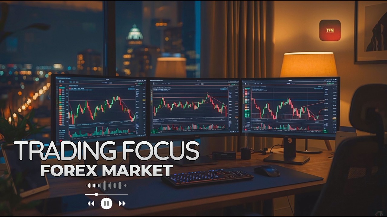 Forex Market Focus Music | 2 Hour Calm Trading Background