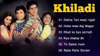 Khiladi Movie All Songs |  Audio Jukebox | Akshay Kumar & Ayesha Jhulka,Johnny | Evergreen Music