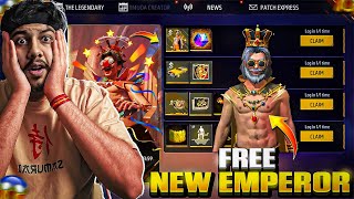 Free EMPEROR Bundle | NEW Gold Royal | Free Fire May Event | Summer Event | Gaming Aura