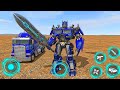 Futuristic Optimus Transformers: Truck Robot City Battle 2026 - Android Gameplay