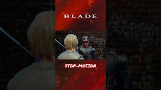 BLADE: VAMPIRE HUNTER STOP-MOTION #blade #animation #shorts #viral #vampire #marvel #vampirehunter