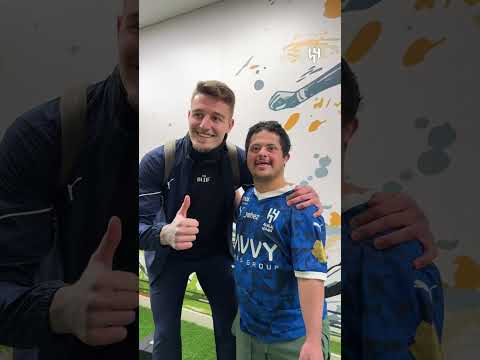 فرحته فرحة أخرى ضيفنا الممي ز معن يشاركنا فرحة الانتصار