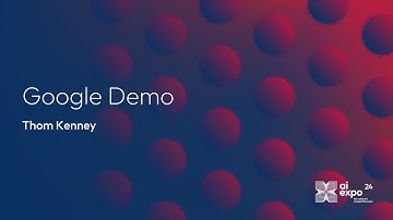 Google Demo: Accelerating Video Intelligence with Google AI