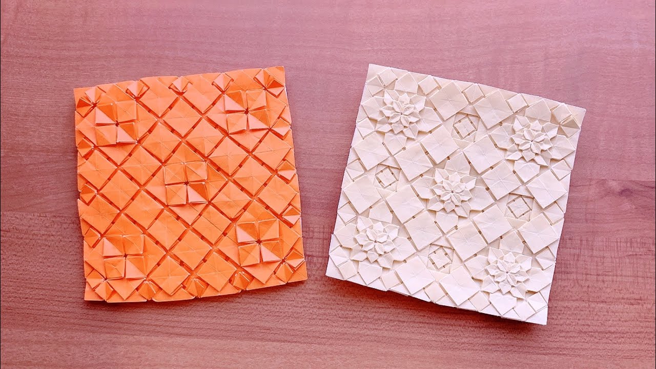 あじさい折りおりがみの本から 斉藤智美さんの作品を折ってみました 自己流ですが折り方説明付きです Youtube