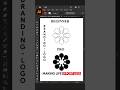 Adobe Illustrator 2026 Tips - How To Create Asian Logo Design Process #GfxHunters #shorts