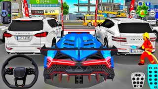 New Blue Lamborghini parking in Super Store - 3D Driving Class 2026 - Best Android iOS car Gameplay screenshot 4