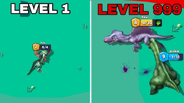 Max Level in Dino io Gameplay Part 1