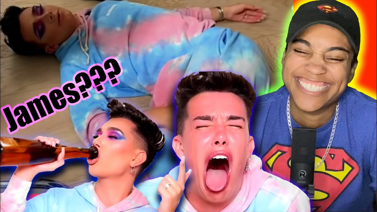 Crazy James Charles Caught Drunk 21st Birthday Reaction Youtube