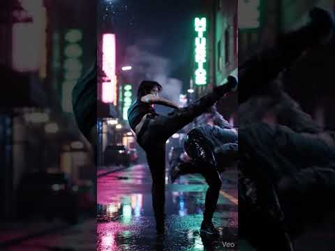 원수랑 격투씬 #ai #film #fighting