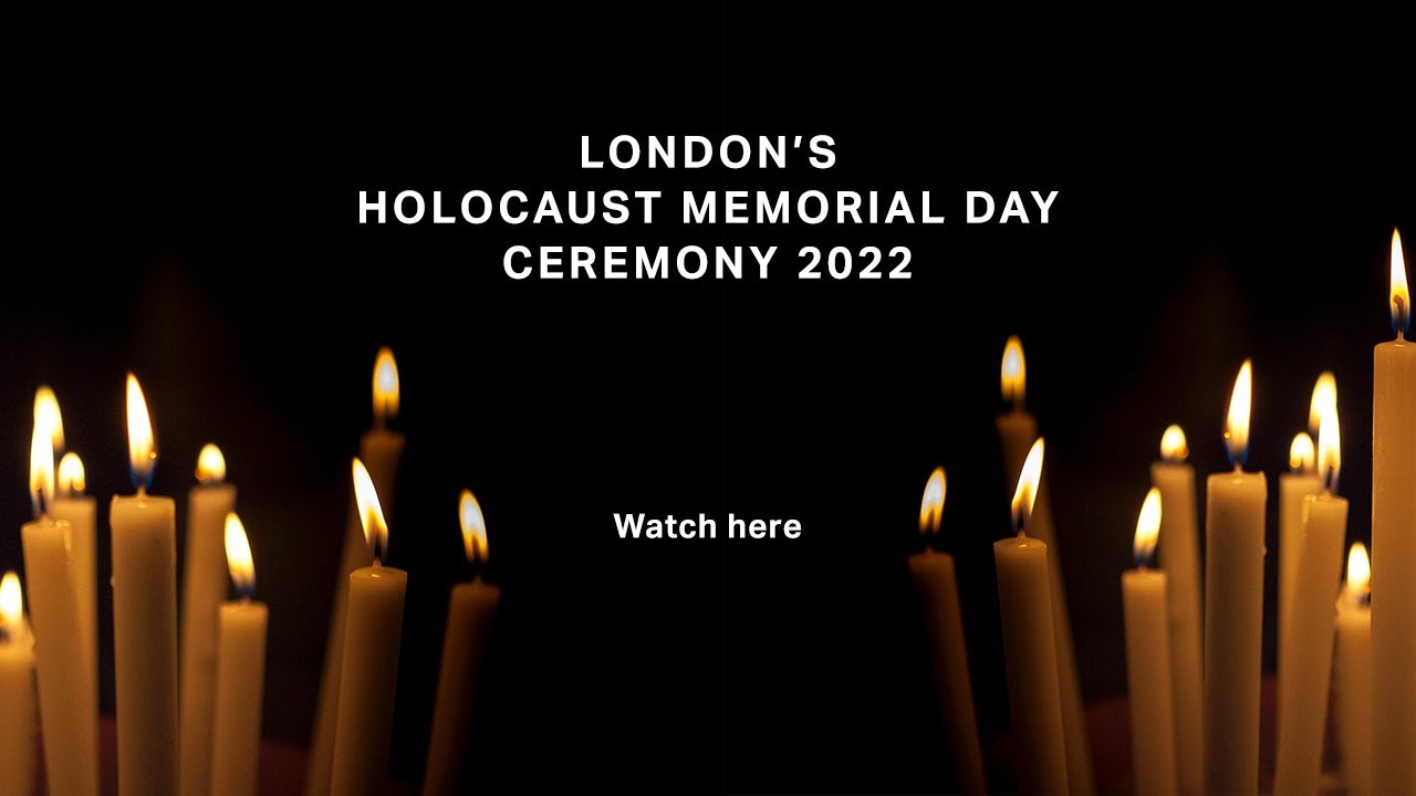 London's Holocaust Memorial Day Ceremony 2022 - YouTube
