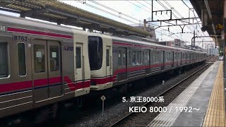 日立VVVF-GTO後期型・加速音メドレー(13形式) / HITACHI  GTO-VVVF sound medley