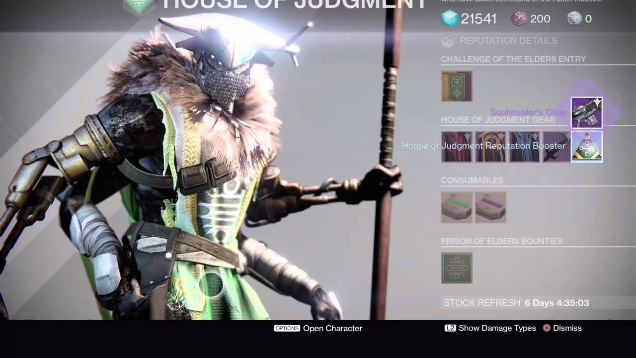 Destiny House Of Judgement Leveling Up 2 Character May 3 YouTube