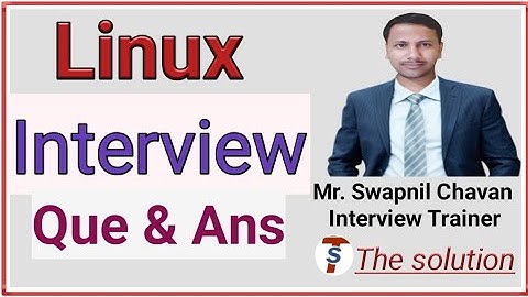 linux interview questions and answers for freshers and experience