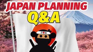 Planning for JAPAN (Live Q&A)  |  Travel Chat #japantravel #japantrip #itinerary