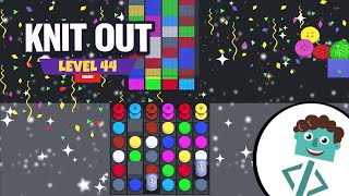 Knit Out Level 44 | Hard | Walkthrough | No Boosters