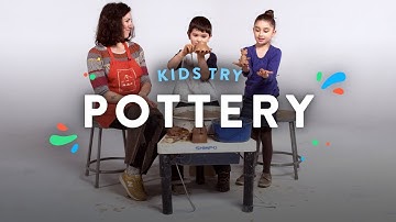 Kids Try Making Pottery with a Potter | Kids Meet | HiHo Kids