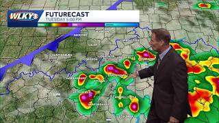 Severe Alert Day Tuesday