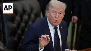 Trump says he won't be rushed to end the Iran war