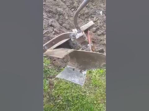 Оборотный плуг для Мотоблока МТЗ часть 1 - YouTube