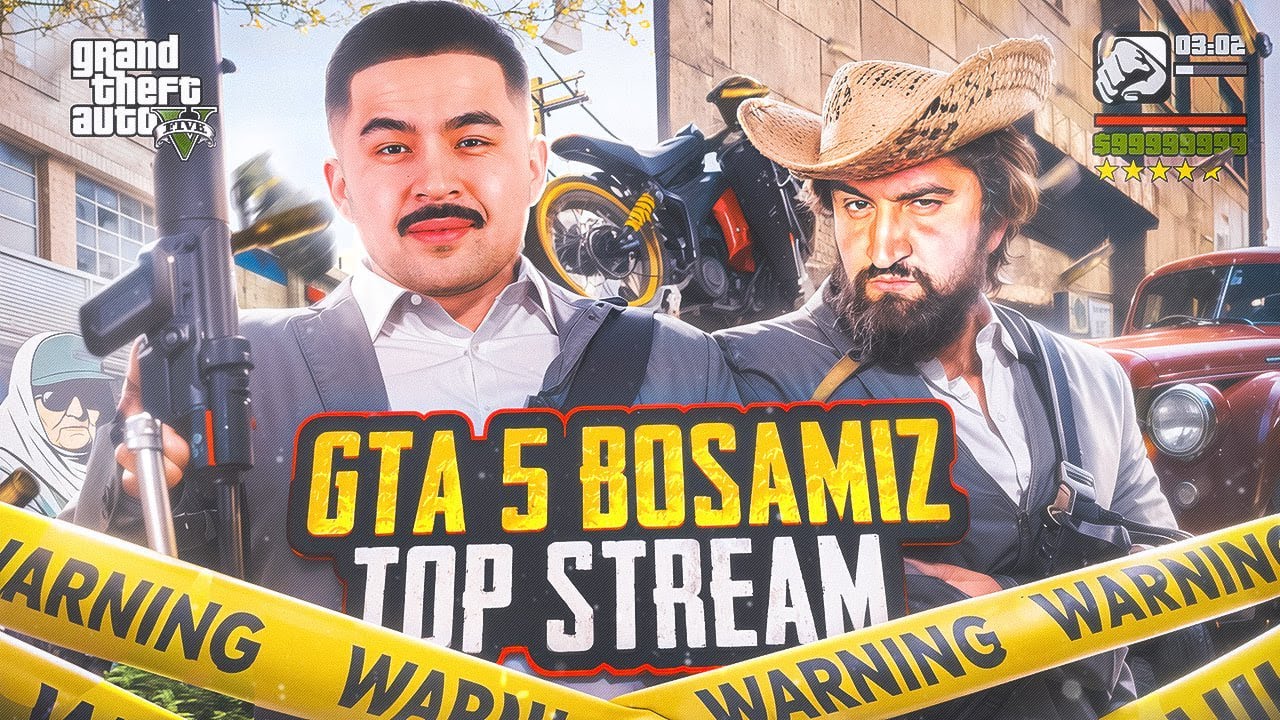 RAISBOY vs CHINGIZ  ONLINE STRIM [GTA]