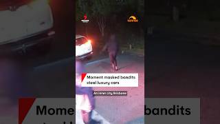 Moment Masked Bandits Steal Luxury Cars