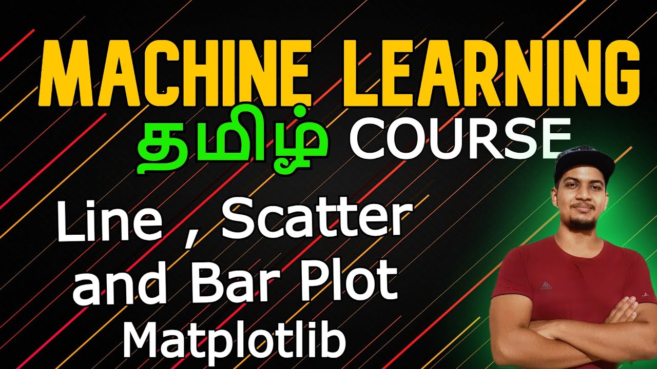 Line Plot , Scatter Plot and Bar Plot in MatPlotLib தமிழ் #codinganna ...