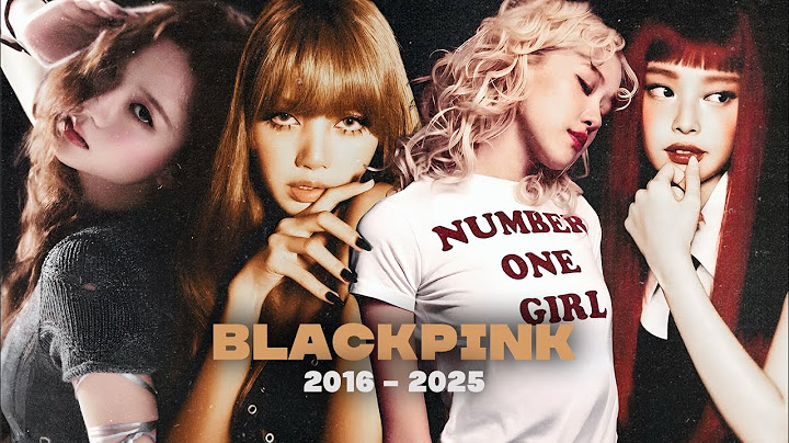 BLACKPINK (블랙핑크) - Music Evolution | 2016 - 2025 (4K)
