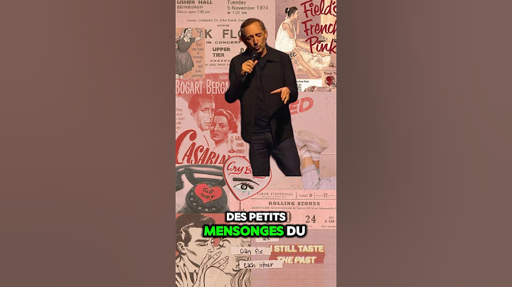 GAD EL MALEH- Petits mensonges du quotidien
