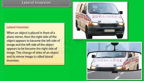 Ch 1 - Light-Reflection and Refraction | Lateral Inversion