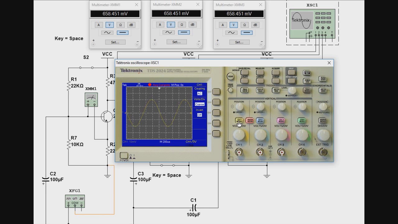 Aula com o multisim 5 Estados de um transistor YouTube