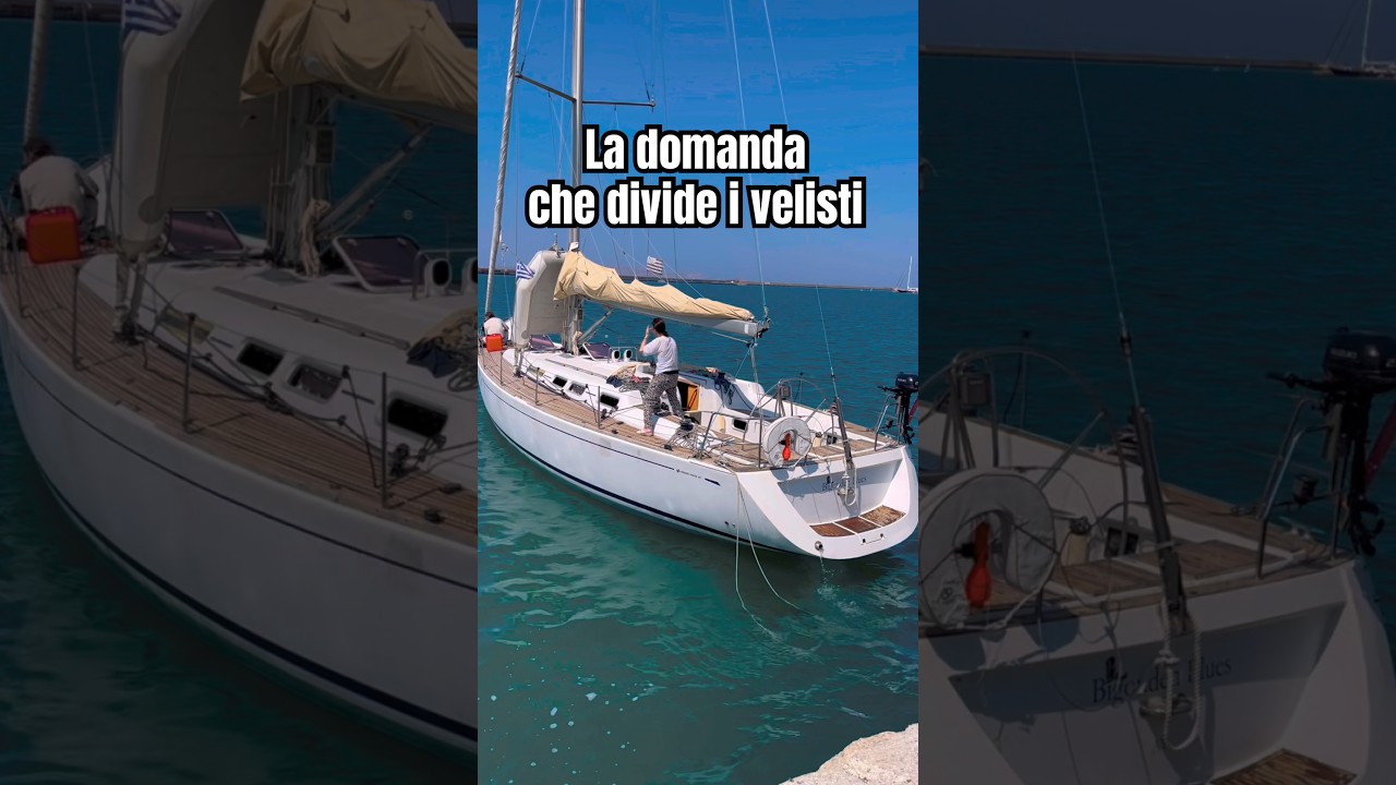 La domanda che divide i velisti #sailing #barca #sailboat #boat #mare #sea #travel #boatlife #gs